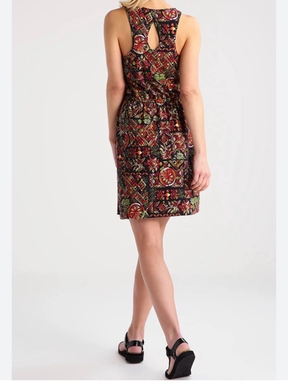 Patagonia West Ashley geometric floral tank dress small. - Picture 2 of 9